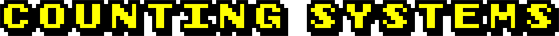 Counting Systems