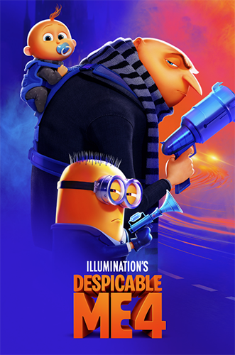 Despicable Me 4 movie poster