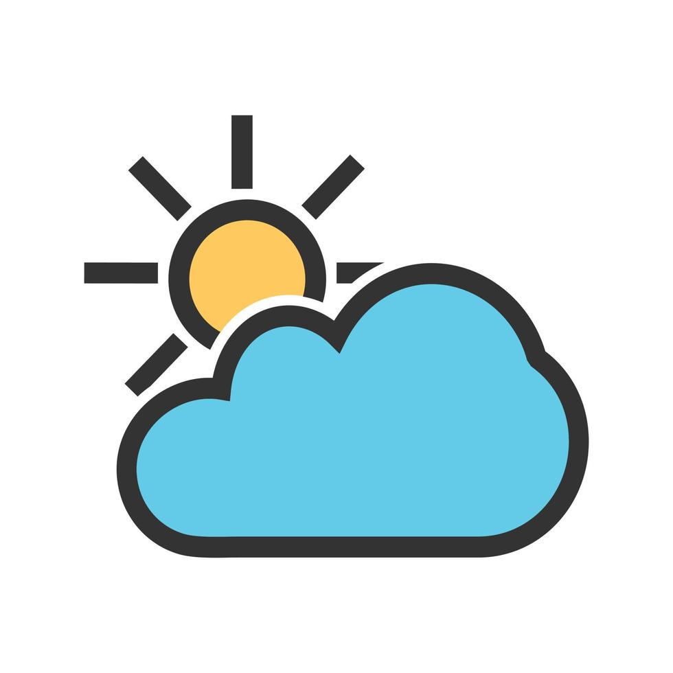 partly cloudy