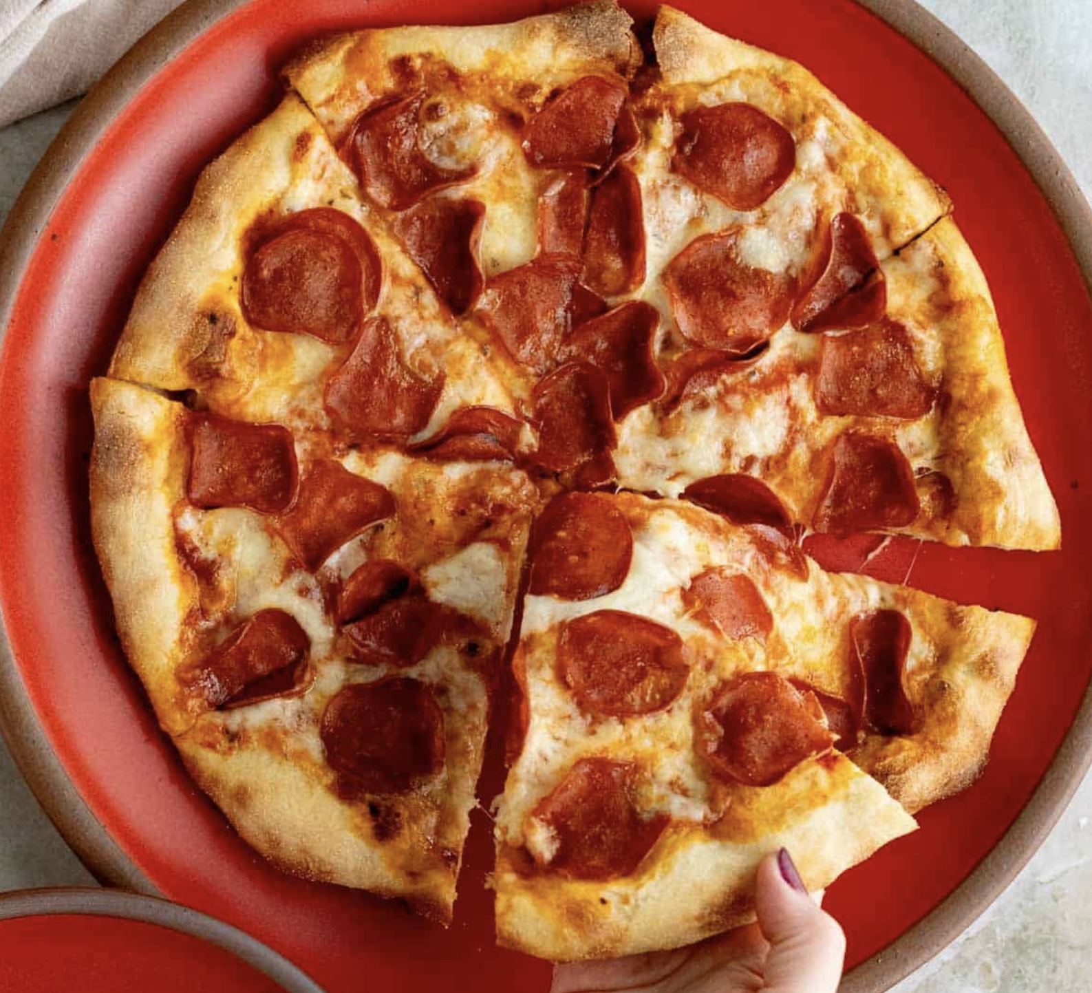 picture of pepperoni pizza