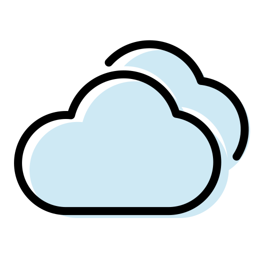 Photo of two clouds