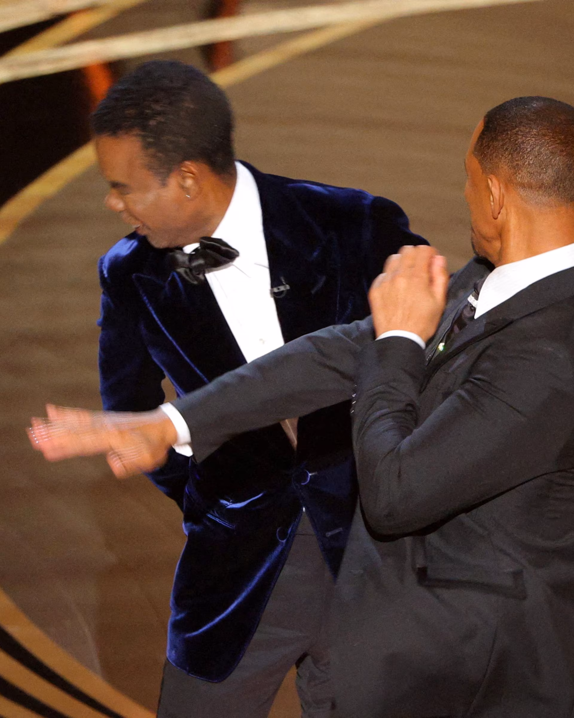 will smith hits chris rock