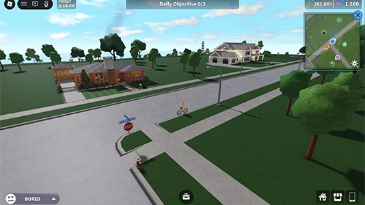 Image of bloxburg neighborhood with houses