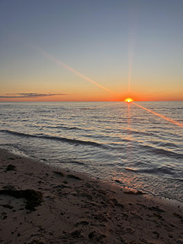 cape cod sunset