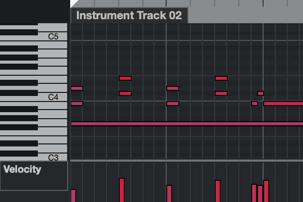 screenshot of my DAW