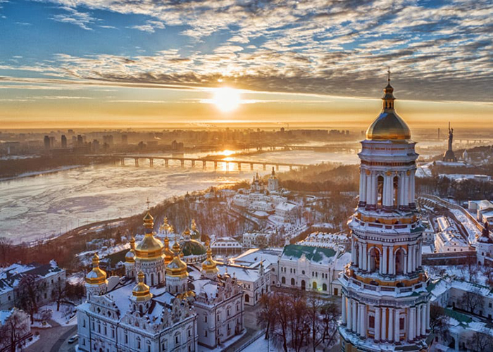 Photo of Kyiv at Sunset