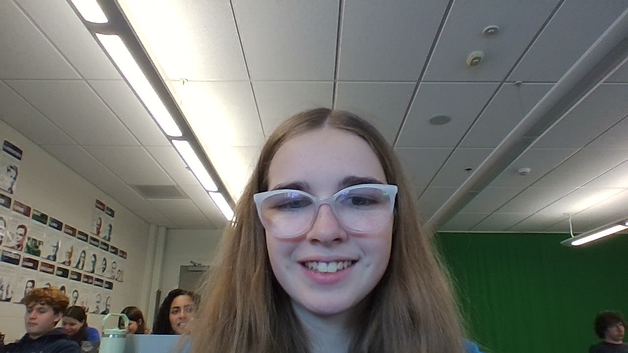 Photo of me in class
