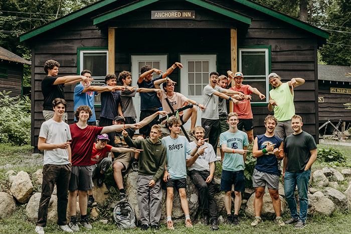 Me and my friends from camp