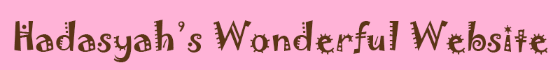 Hadasyah's new header