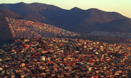 skyview of the mexico city