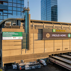 Outside of TD Garden