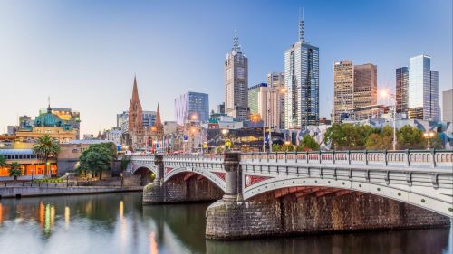 Photo of the Melbourne Skyline