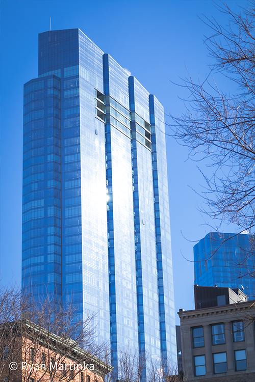 skyscraper at day time in boston