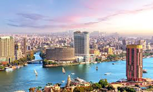 Photo of Cairo and the Nile River