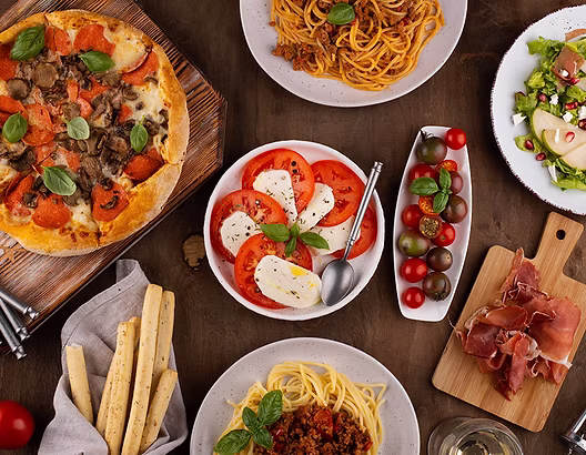 Differant Italian Foods