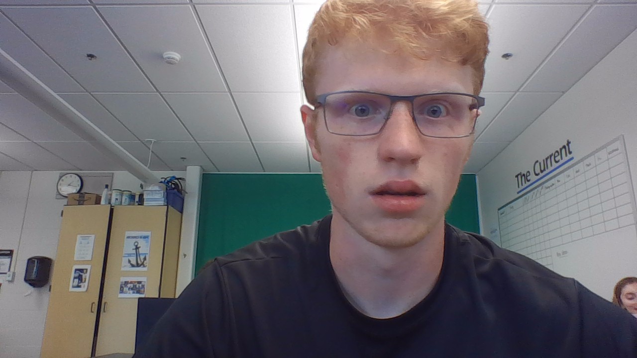 Photo of me in class
