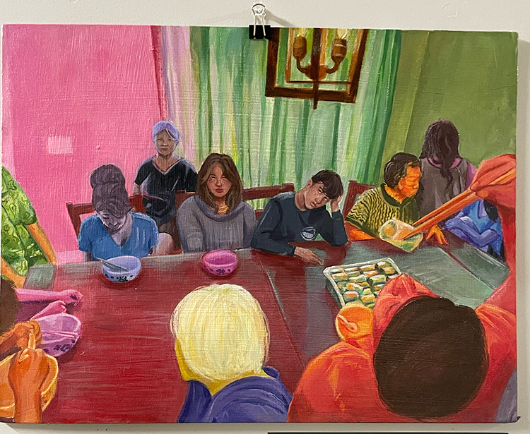 Table scene AP art Piece