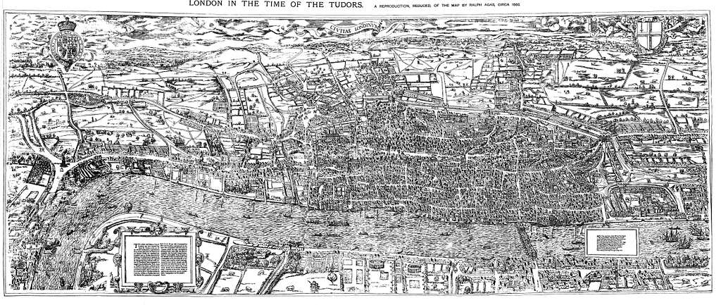 1600s London Map
