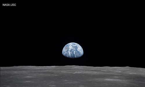 Earthrise Picture by NASA/JSC