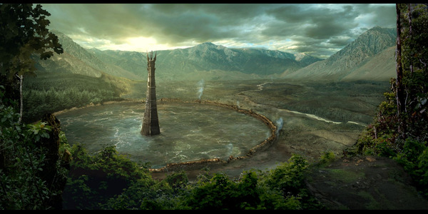 Beautiful Picture of the flooded Isengard