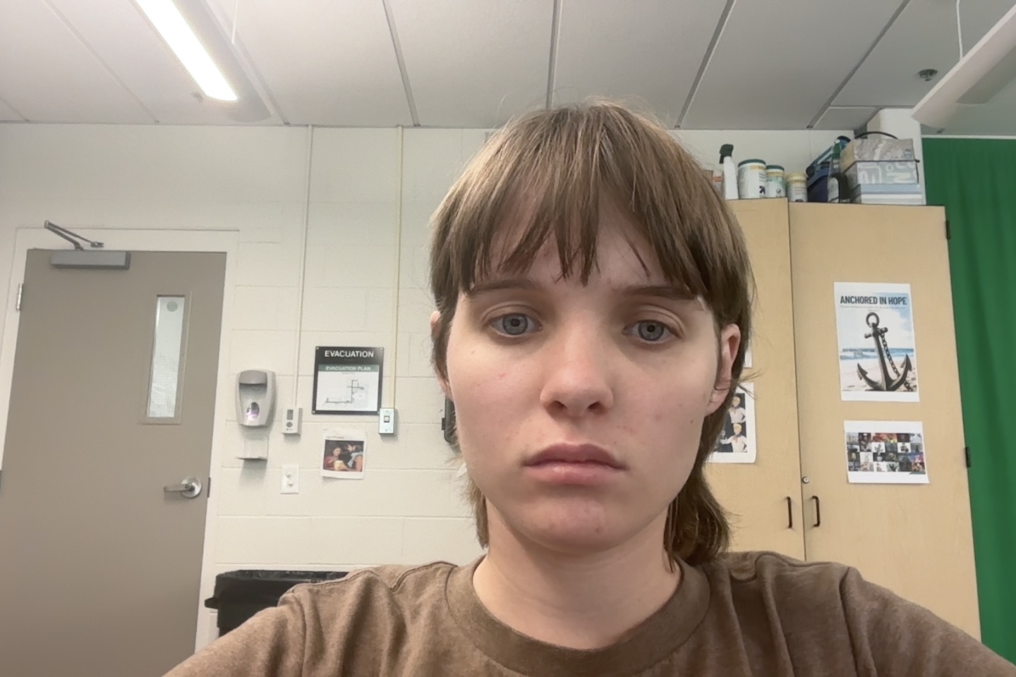 Sam Boria looking at the camera with a neutral expression