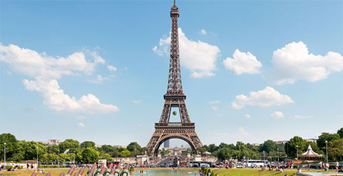 Photo of the Eiffel Tower